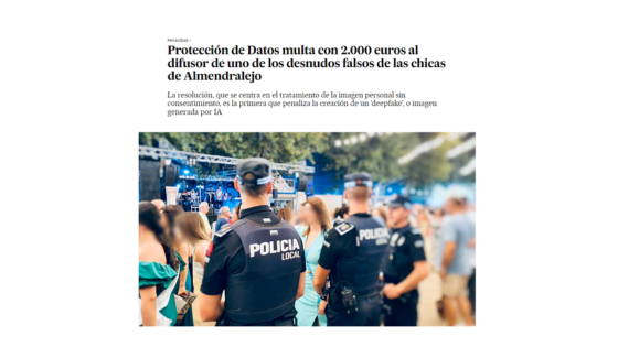 Primera multa por el mal uso de la IA a un adolescente por crear una imagen Primera multa por el mal uso de la IA a un adolescente por crear una imagen